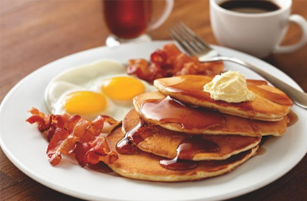 Gladiator Breakfast combo at Mama Leone's Hampton Beach, NH